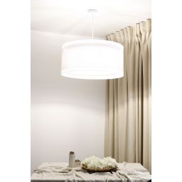 BPS Koncept Duo len light lampa wisząca 1x60 W biała 0MGO-002-50