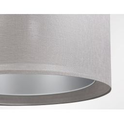 BPS Koncept Duo len light lampa wisząca 1x60 W szary/popielaty-srebrna 0MGO-003-50