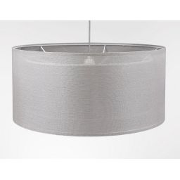 BPS Koncept Duo len light lampa wisząca 1x60 W szary/popielaty-srebrna 0MGO-003-50