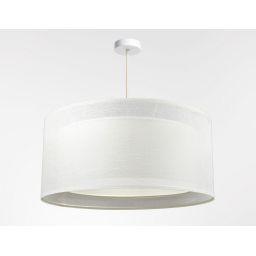 BPS Koncept Duo len light lampa wisząca 1x60 W kremowa 0MGO-004-50