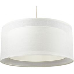 BPS Koncept Duo len light lampa wisząca 1x60 W kremowa 0MGO-004-50