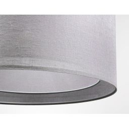 BPS Koncept Duo len light lampa wisząca 1x60 W szary/popielaty-srebrna 0MGO-005-50