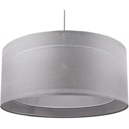 BPS Koncept Duo len light lampa wisząca 1x60 W szary/popielaty-srebrna 0MGO-005-50