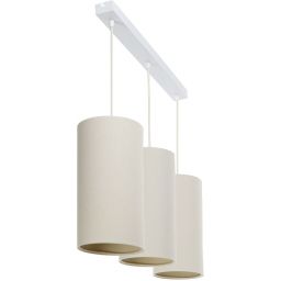 BPS Koncept Boho Ellegant Slim lampa wisząca 3x60 W kremowa 0T0-L3-001