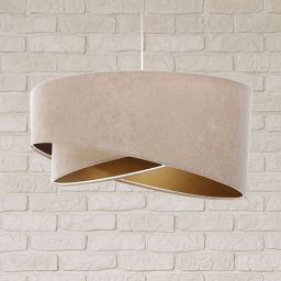 BPS Koncept Galaxy lampa wisząca 1x60 W złota-beżowa 060-029