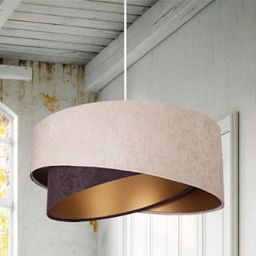 BPS Koncept Galaxy lampa wisząca 1x60 W złota-brązowa-beżowa 060-019