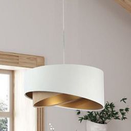 BPS Koncept Galaxy lampa wisząca 1x60 W biała-złota-beżowa 060-159