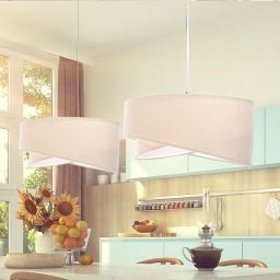 BPS Koncept Galaxy lampa wisząca 1x60 W biała-kremowa 060-032
