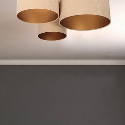 BPS Koncept Plafoniady plafon 3x60 W złoty-beżowy 080-029