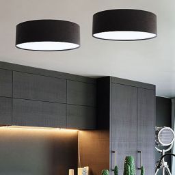 BPS Koncept HomeLight plafon 2x60 W czarny 090-007-40