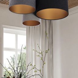 BPS Koncept Plafoniady plafon 3x60 W czarny-szary-grafitowy-żółty 080-02-053