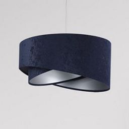BPS Koncept Galaxy lampa wisząca 1x60 W srebrna-granatowa 060-043