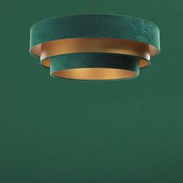 BPS Koncept Triniti lampa wisząca 1x60 W zielona-złota 050-075-60
