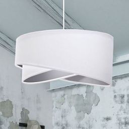 BPS Koncept Galaxy lampa wisząca 1x60 W biała-srebrna 060-061