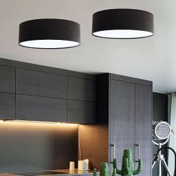 BPS Koncept HomeLight plafon 2x60 W czarny 090-007-50