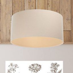 BPS Koncept Boho lampa wisząca 1x60 W kremowa-beżowa 0E0-130-40