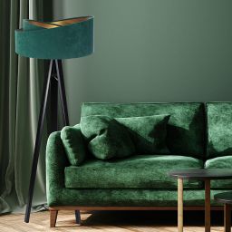 BPS Koncept Galaxy lampa stojąca 1x60 W czarna-zielona-złota 060P-003CZ