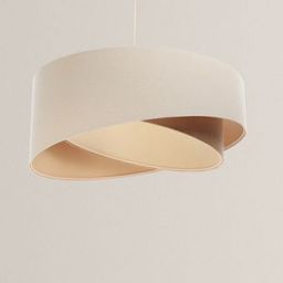 BPS Koncept Boho lampa wisząca 1x60 W beżowa-cappuccino 060-183