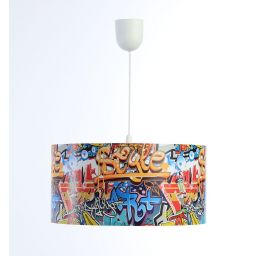 BPS Koncept Foto lampa wisząca 1x60 W wzór F-019-40