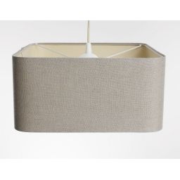 BPS Koncept Kwadro len light lampa wisząca 1x60 W beżowa KW-001-40W25