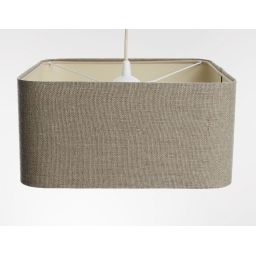 BPS Koncept Kwadro len light lampa wisząca 1x60 W beżowa KW-003-40W25