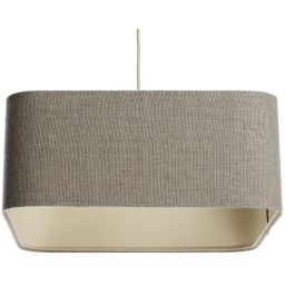 BPS Koncept Kwadro len light lampa wisząca 1x60 W beżowa KW-003-40W25