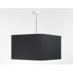 BPS Koncept Kwadro len light lampa wisząca 1x60 W grafitowa KW-006-40W25