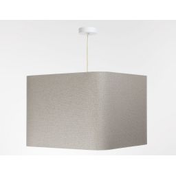 BPS Koncept Kwadro len light lampa wisząca 1x60 W beżowa KW-007-40W25