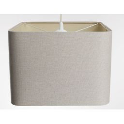 BPS Koncept Kwadro len light lampa wisząca 1x60 W beżowa KW-007-40W25