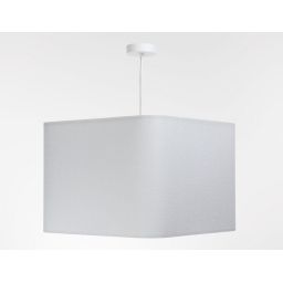 BPS Koncept Kwadro len light lampa wisząca 1x60 W biała KW-008-40W25