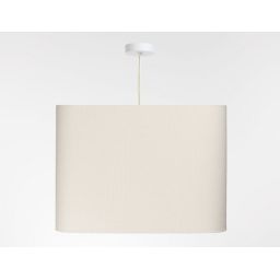 BPS Koncept Kwadro len light lampa wisząca 1x60 W beżowa KW-011-40W25