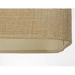 BPS Koncept Kwadro len light lampa wisząca 1x60 W beżowa KW-012-40W25