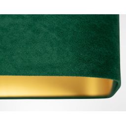 BPS Koncept Kwadro sue lampa wisząca 1x60 W zielona-złota KW-104-40W30