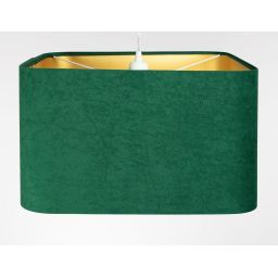 BPS Koncept Kwadro sue lampa wisząca 1x60 W zielona-złota KW-104-40W30