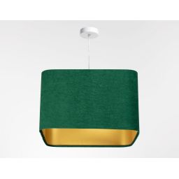 BPS Koncept Kwadro sue lampa wisząca 1x60 W zielona-złota KW-104-40W30