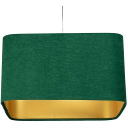 BPS Koncept Kwadro sue lampa wisząca 1x60 W zielona-złota KW-104-40W30