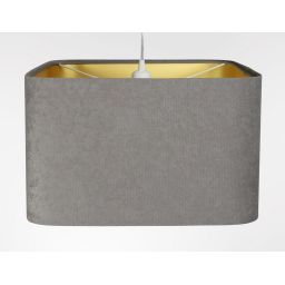 BPS Koncept Kwadro sue lampa wisząca 1x60 W złota-szara KW-105-40w25