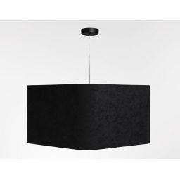 BPS Koncept Kwadro sue lampa wisząca 1x60 W czarna-złota KW-106-40W25