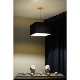 BPS Koncept Kwadro sue lampa wisząca 1x60 W złota-granatowa KW-108-40W25