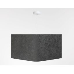 BPS Koncept Kwadro sue lampa wisząca 1x60 W złota-grafitowa KW-110-40W25