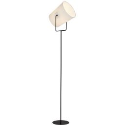 Brilliant Bucket lampa stojąca 1x60W czarna/biała 63158/76