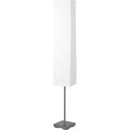 Brilliant Nevra lampa stojąca 2x40W biała/tytan 92603/75