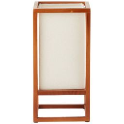 Brilliant Seaside lampa stołowa 1x40W drewno naturalne/biały 93091/09