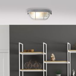 Brilliant Bobbi kinkiet 1x40W szary 94458/70