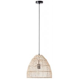 Brilliant Minster lampa wisząca 1x25W rattan 99552/09