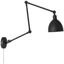 By Rydéns Bazar kinkiet 1x5W czarny 2827660-4000