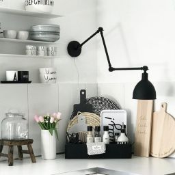 By Rydéns Bazar kinkiet 1x5W czarny 2827660-4000