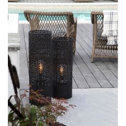 By Rydéns Maison lampa stojąca zewnętrzna 1x40W czarna 4100210-4007