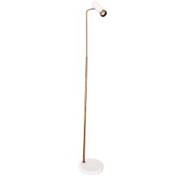 By Rydéns Puls lampa stojąca 1x5W złoty/biały mat 4100800-5002