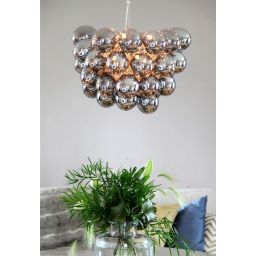 By Rydéns Gross lampa wisząca 8x40W szary przydymiony 4200440-4505